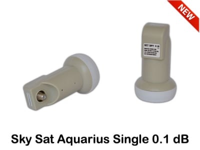 Конвертор LNB Sky Sat Aquarius Single 0.1 dB